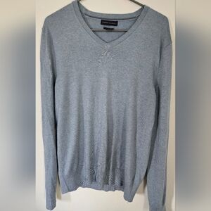Banana Republic Men's Blue Cashmere Sweater Size Medium